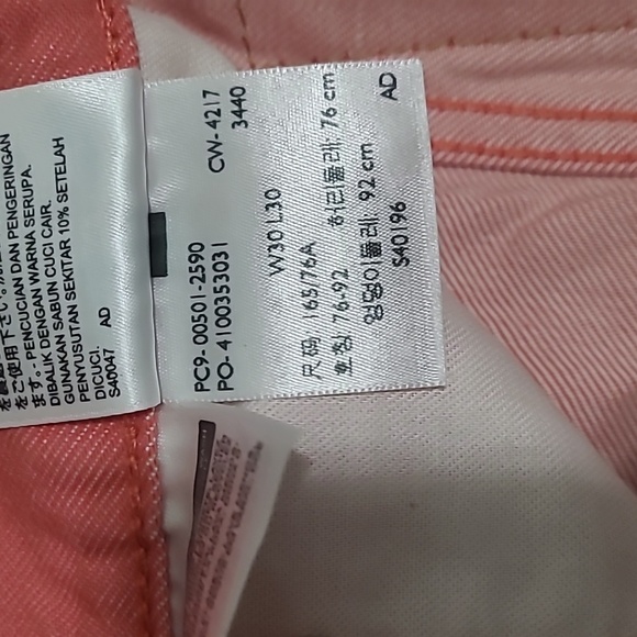 Levi's 501s Women's Coral Jeans - Picture 4 of 5